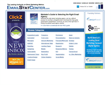 Tablet Screenshot of emailstatcenter.com